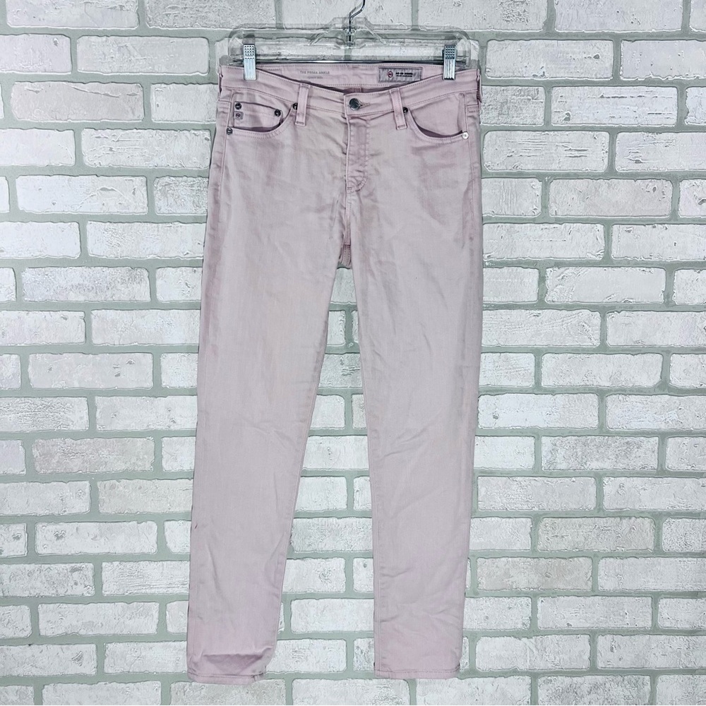 AG The Prima Cigarette Ankle Jeans in Blush Size 28 - Picture 7 of 12